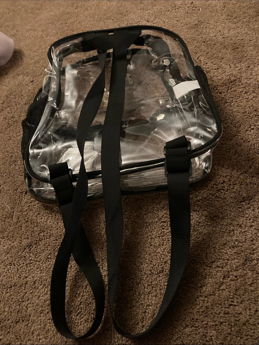 Clear back pack - Picture 2 of 2